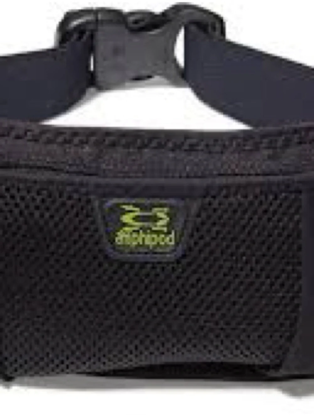 Black Mesh Front Phone Waist Pack with Adjustable Strap